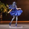 Sakurajima Mai Blue dress beautiful girl anime statue figure ornaments small gifts room decorations Articulated Detailed Movable Poseable Scale