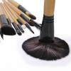 24 ks Sada štětců na make-up Dárková taštička Profesionální kosmetické štětce Štětec na obočí Pudr na obličej Podkladové báze Stíny Nástroje na líčení