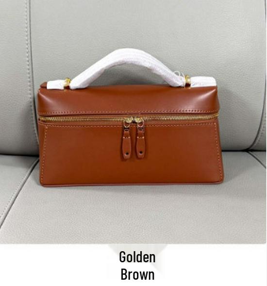 LP23 Women's Premium Cowhide Shoulder Bag with Removable Strap