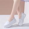 2025 Hospital White Female Nurse Shoes Air Cushion Sole Comfortable Wedge Soft Fashion Work Shoes Chaussure Femme Zapatillas