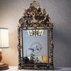 European home entrance decorative mirror American country luxury rectangular vanity mirror bathroom mirror