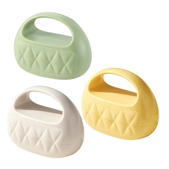 Lint Roller Washable Reusable Sticky Rubber Roller Hair Remover Clothes Sofas Carpets Portable Mini Lint Remover with Dust-Proof Cover