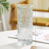 Minimalistická průhledná skleněná váza na hydroponické květiny - Elegantní bytová a ložnicová dekorace