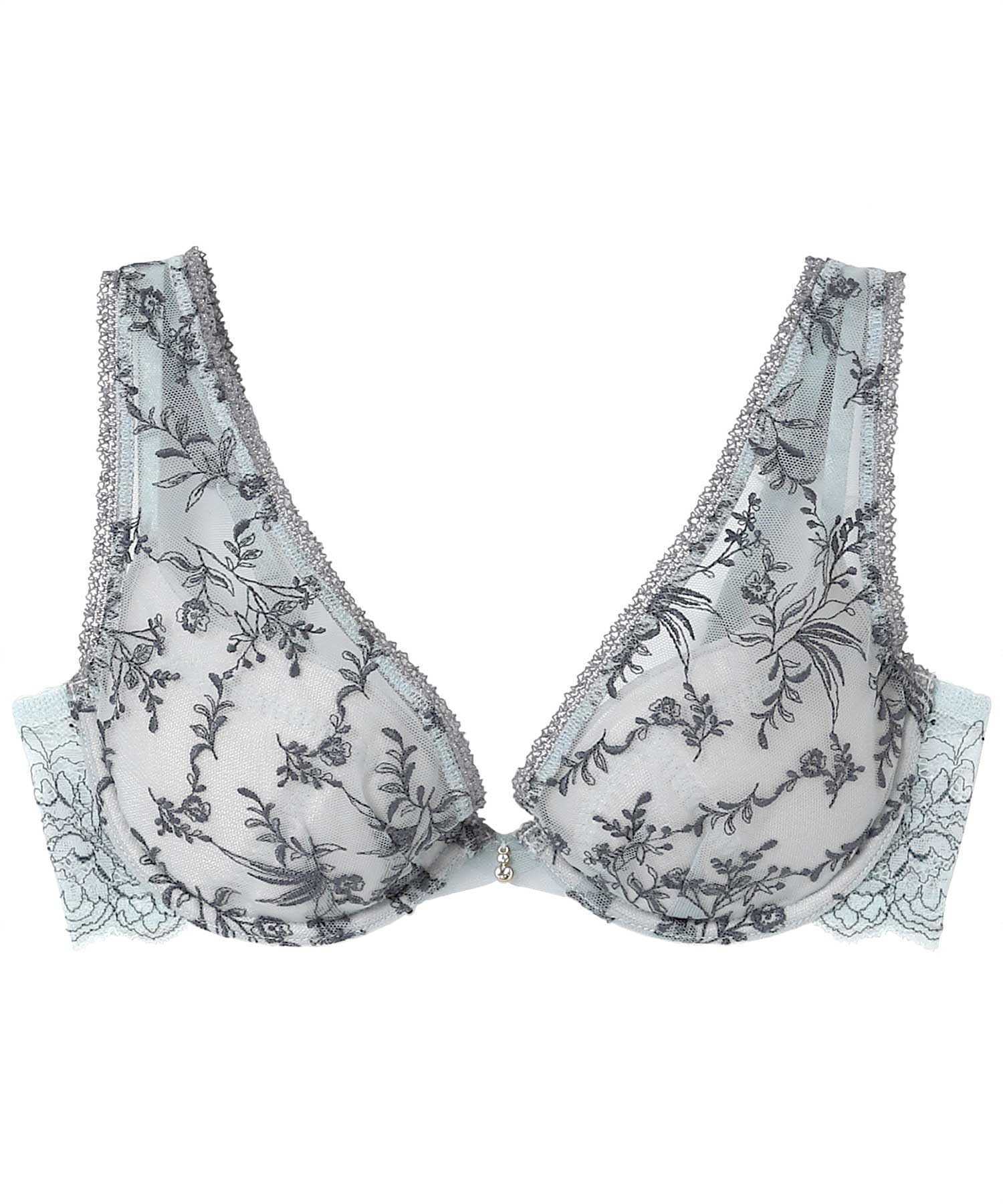 

Бюстгальтер Легкий и удобный в носке Дизайн с естественным округлым силуэтом груди Бюстгальтер BYJ474 LB B75 [Amphi] Без косточек [Hane Bra] Женский