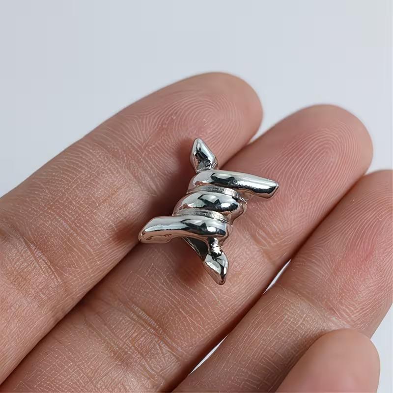 100/10pcs Thorn Buckle DIY Decorative Wire Accessories Shoelace Buckle Shoelace Decoration