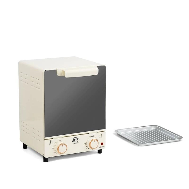 

15 л Электрическая духовка для дома Большой вместимости Для выпечки и приготовления на пару Двухслойная Полностью автоматическая Бытовая микроволновая печь белый