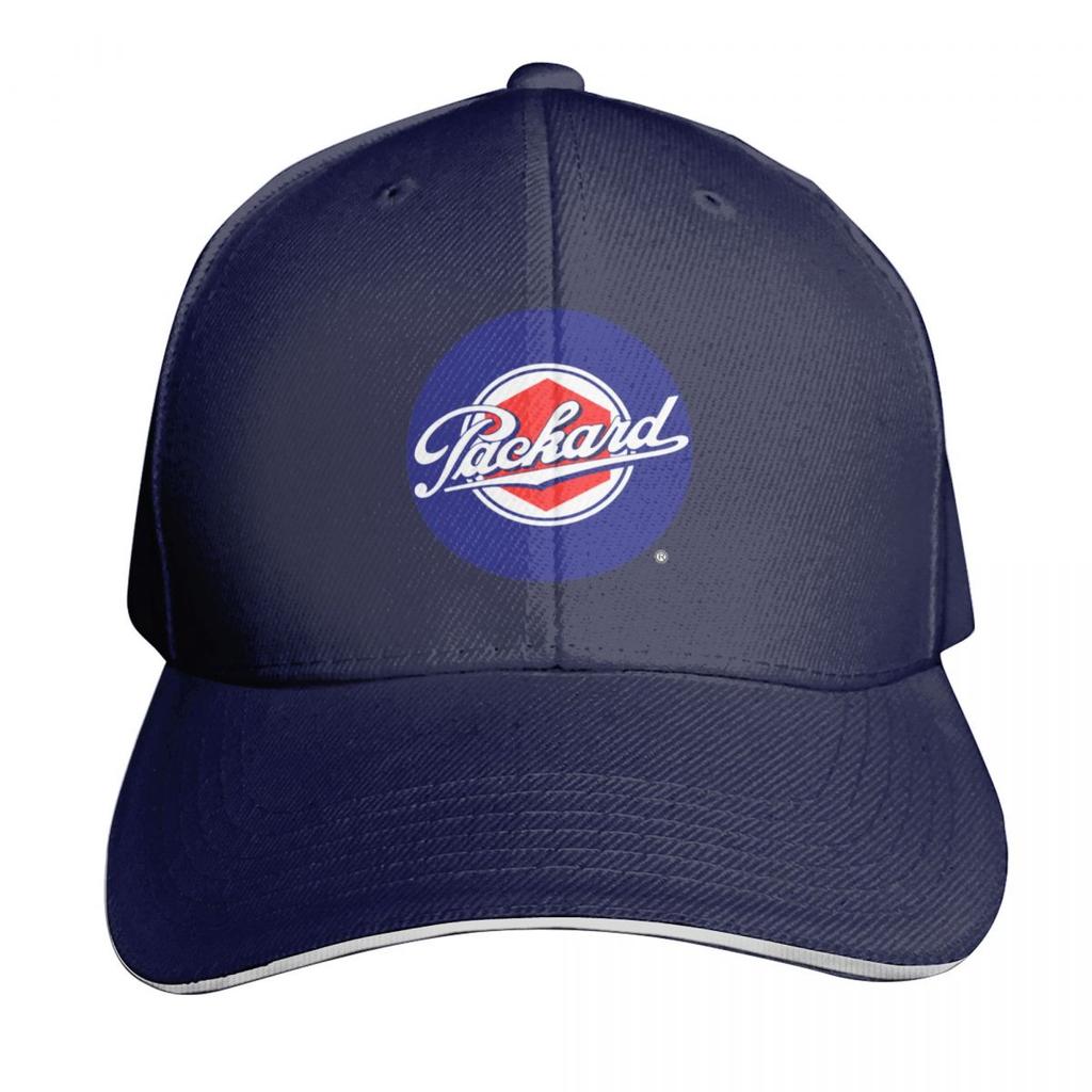 Packard Automobile logo Baseball Cap tea Hat Trucker Hat New In The Hat Military Cap Unisex Womens Hats For The Sun Unisexs