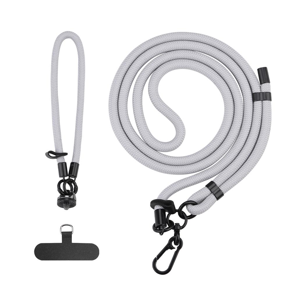 2Pcs/Set For DJI Osmo Pocket 3 Dual Buckle Design Adjustable Crossbody Strap with Wrist Lanyard