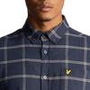 Lyle & Scott Mens Windowpane Check Shirt