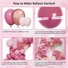 Balloon Party Birthday Wedding Balloon Set Decoration Scene Arrangement Background Wall Balloon Chain