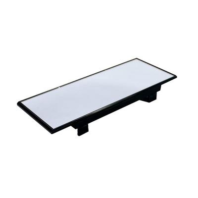 Tsuchiya Yac Car Interior Rearview Highly 230 X 90mm DH-50 Mirror, Reflective, Wide, Black,