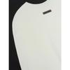 Fear of God Essentials Baseball Tee Ivory Body/Black Men Tops White 125HO254482F