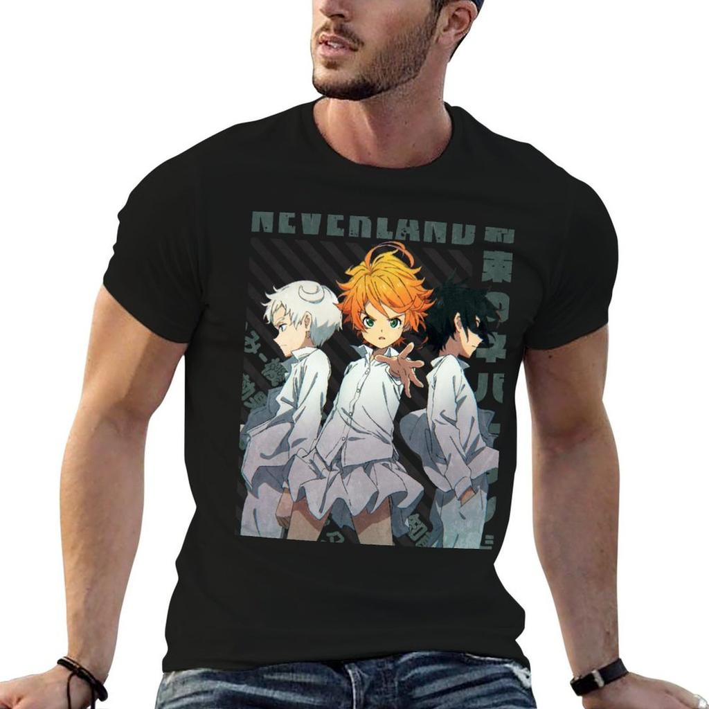 The Promised Neverland TShirt Work Basic Short Sleeve Top