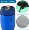 Outdoor Mesh Cover Netting for Rain Barrels PE Water Collection Buckets Tank Rain Harvesting Tool Protector For Garden