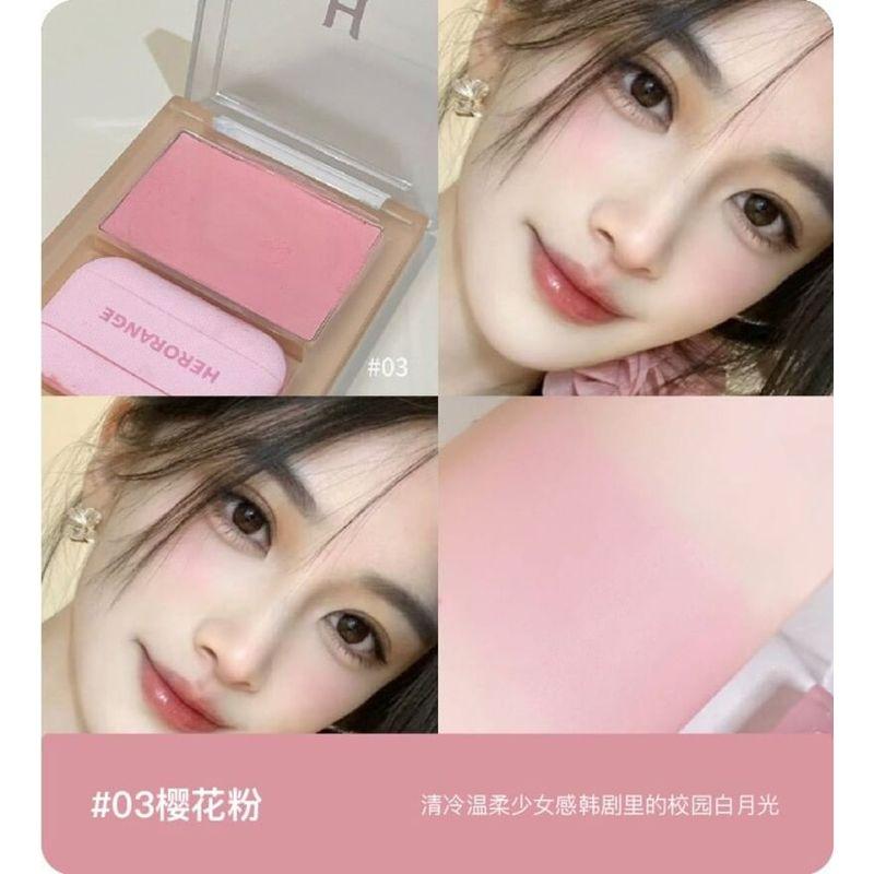 HERORANGE - Milk Mist Blusher Cream - (1-4)