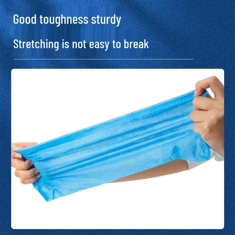 Thickened Non-Slip Breathable Disposable Non-Woven Shoe Covers for Indoor Use