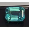 Natural Sapphire Green Parti Emerald Cut 9-11 Ct Stunning Certified Gemstone