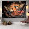 Hummingbird In Bloom Tapestry Room Decoration Wall Hanging for Living Room Bedroom, Dormitory, Birthday and Christmas Gifts