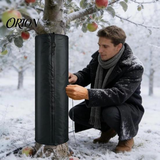 Tree Trunk Insulation Palm Protector, Aluminum Foil Wrap, Guard with Winter Wrap Drawstrings, Cover for Outdoor Garden Cold Weather Plant Protection