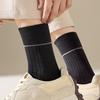 Yousheng Men Dress Socks Cotton Antibiosis Ribbed Crew Socks Breathable Anti-Odor Casual Socks for Business Sports All Seasons Daily Wear