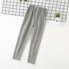 Children's Suit Pants With Elastic Waist And Pockets -Color Long Pants