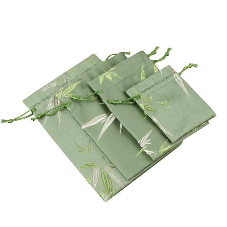Premium Brocade Drawstring Bag for Jewelry, Gifts, and Accessories
