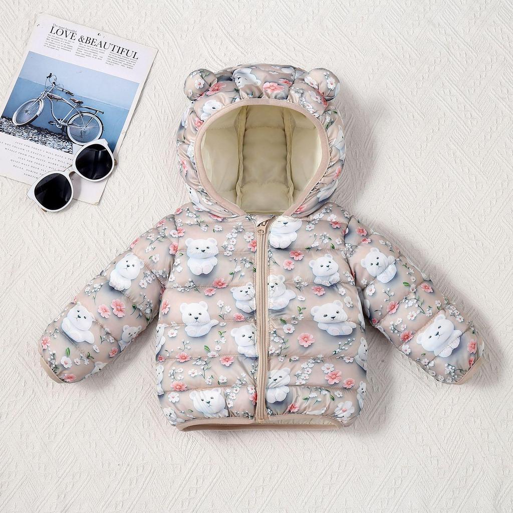 2025 Lightweight Cotton-Padded Jacket for Infants and Kids
