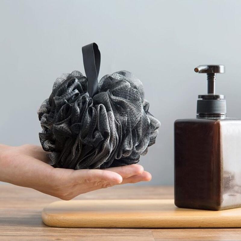 Premium Black 60g Extra Large Shower Ball [W9CB1D4]