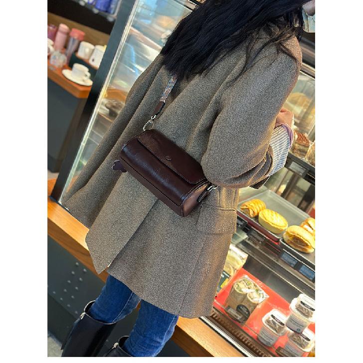Vintage Commuter Phone Bag for Women, Crossbody, 2025 New Spring/Summer Fashion, Unique and Versatile Small Bag