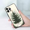 Warm Christmas Style Gift Tree Art Print Phone Case for iPhone 17 16 15 14 13 12 11 Series Pro Max Plus Double Layer Protection