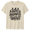 Happy Halloween Cute Witches Unisexs TShirt Witches Halloween Gift For Her
