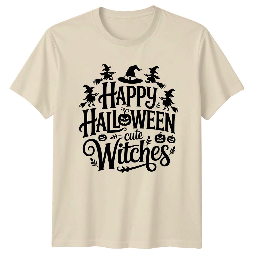 Happy Halloween Cute Witches Unisexs TShirt Witches Halloween Gift For Her