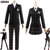Costume Cosplay Kasumi Yoshizawa di Persona 5 Uniforme JK Distintivo Scolastico Completo Ragazze Adulte Outfit per Festa di Halloween Role Play