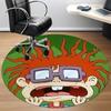 1PC Rugrats Office Round Rug, Non-slip, Soft and Durable Office Rug for Interior Decoration, Perfect for Office, Beautiful Decoration
