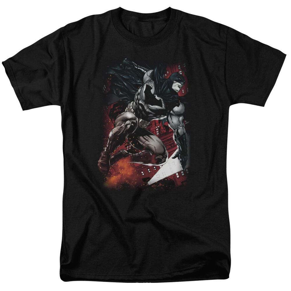 

Batman Sparks Leap T-Shirt - Regular or Sleeveless - to 6X 4XL