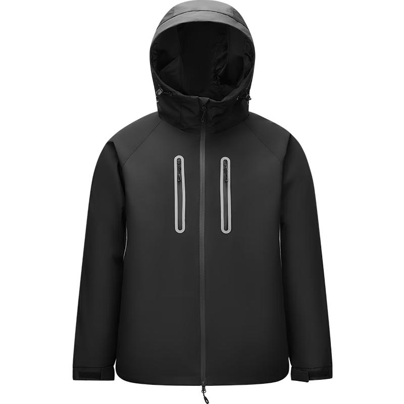 Semir Men s 3-in-1 Windproof Duck Down Jacket XL чёрный
