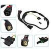 Tailgate Light Bar Harness with Reverse Wire for 1500 2500 3500 529005 Replacement Light Bar Adapter Auto Part