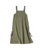 Comoni Nose W Como Overall Dress [Khaki]