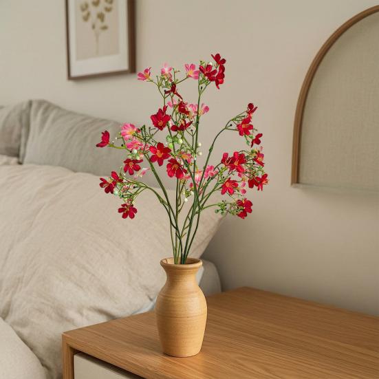 Artificial Flowers, with Flexible Stems Branch, Realistic Petals Long-Lasting Floral Arrangement, for Home Decoration Wedding Photography