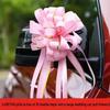 Large Wedding Car Ribbon Decoration Set for Ceremony and Wedding Room