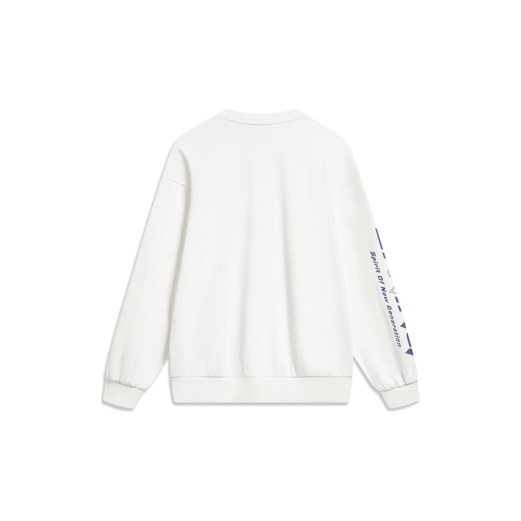 Li Ning Trainingsserie Rundhals Logo Pullover Sweatshirt Unisex Sweatshirt AWDVC45-1