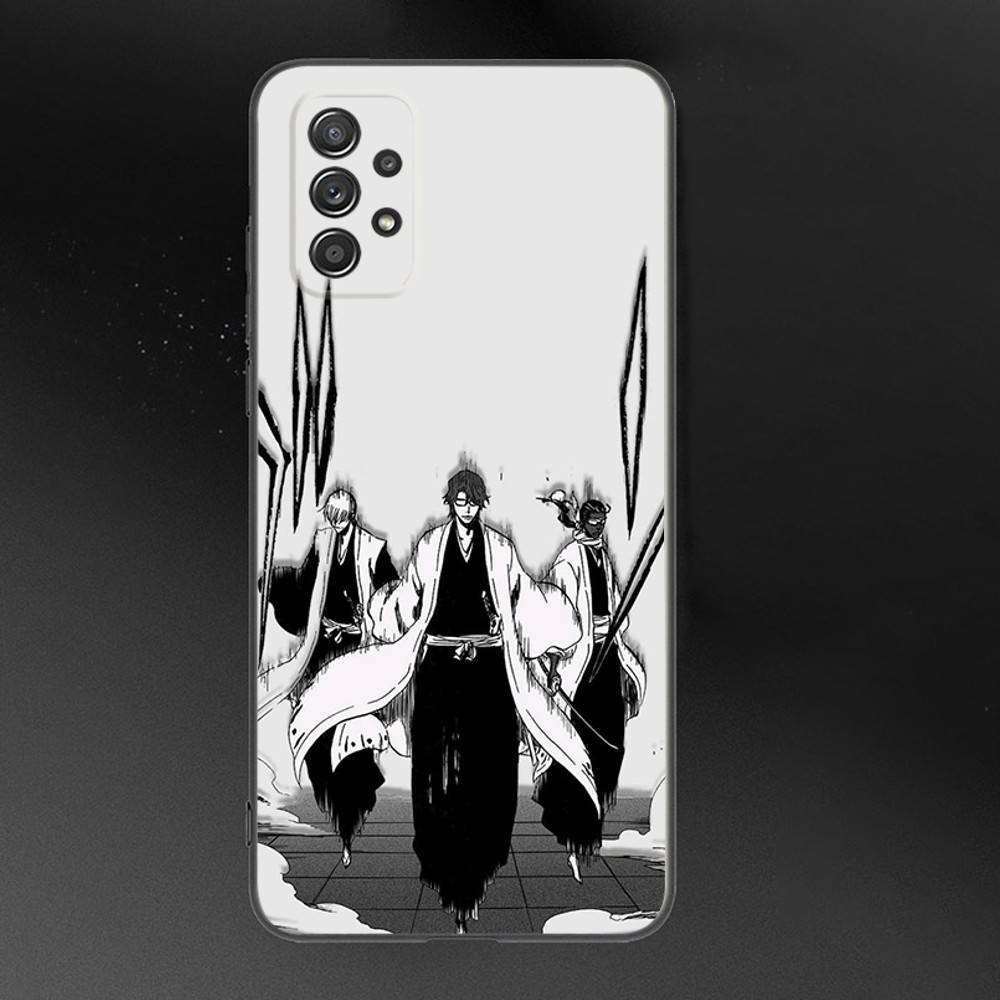 A-Aizen S-Sousuke Anime Phone Case For Samsung Galaxy A 91,80,73,72,71,53,52,51,22,5G Shockproof Soft Black Cover