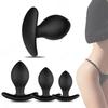Anal Butt Plug Masturbator Anal Toys For Women Silicone 3 Size Anal Trainer Dildo Female G Spot Sex Toys For Adults 18 Sex Shop