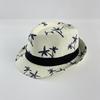Kinder-Fedora für Frühling & Sommer: Strohhut für Jungen & Mädchen, Sonnenschutz, Reise- & Strandbekleidung, Britischer Stil.