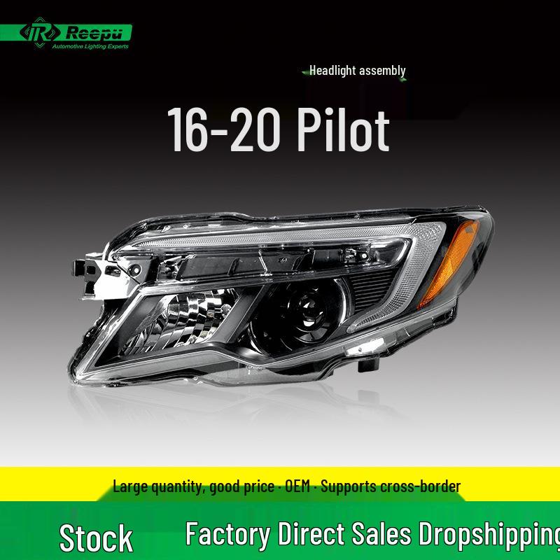 Original Headlight Assembly for 2016-2020 Honda Pilot (3rd Gen) Headlight assembly L driver side