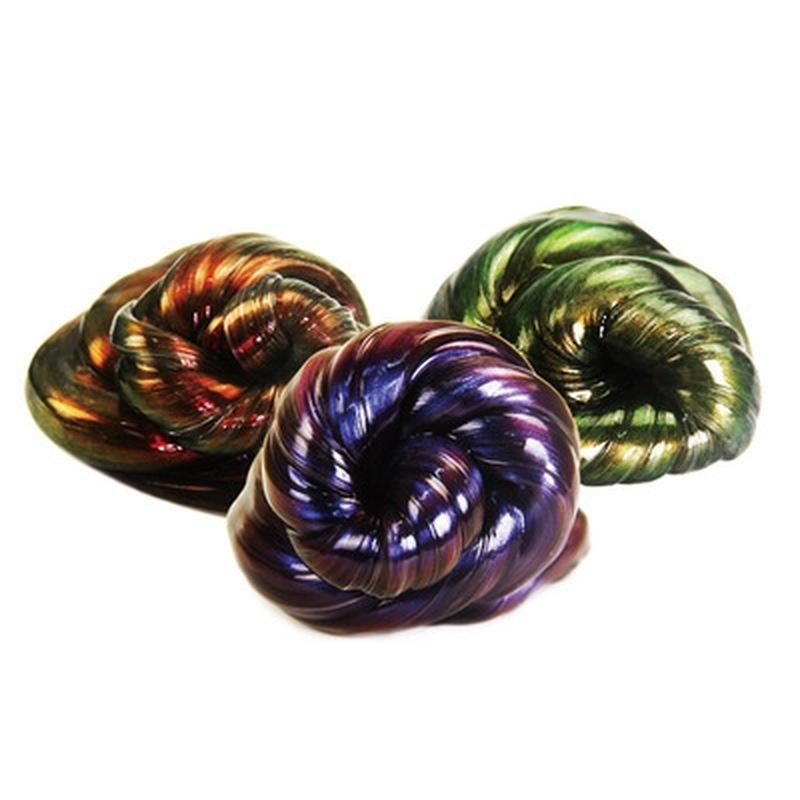 

Красочные весенние глинистые слаймы DIY игрушки из пластилина хобби обучение образование резиновая грязь лепка из глины фиолетовый