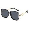 Women'S Polarized Sunglasses, Fashionable Retro Large-Frame Sunglasses, Trendy, Protective Uv Driving Glasses