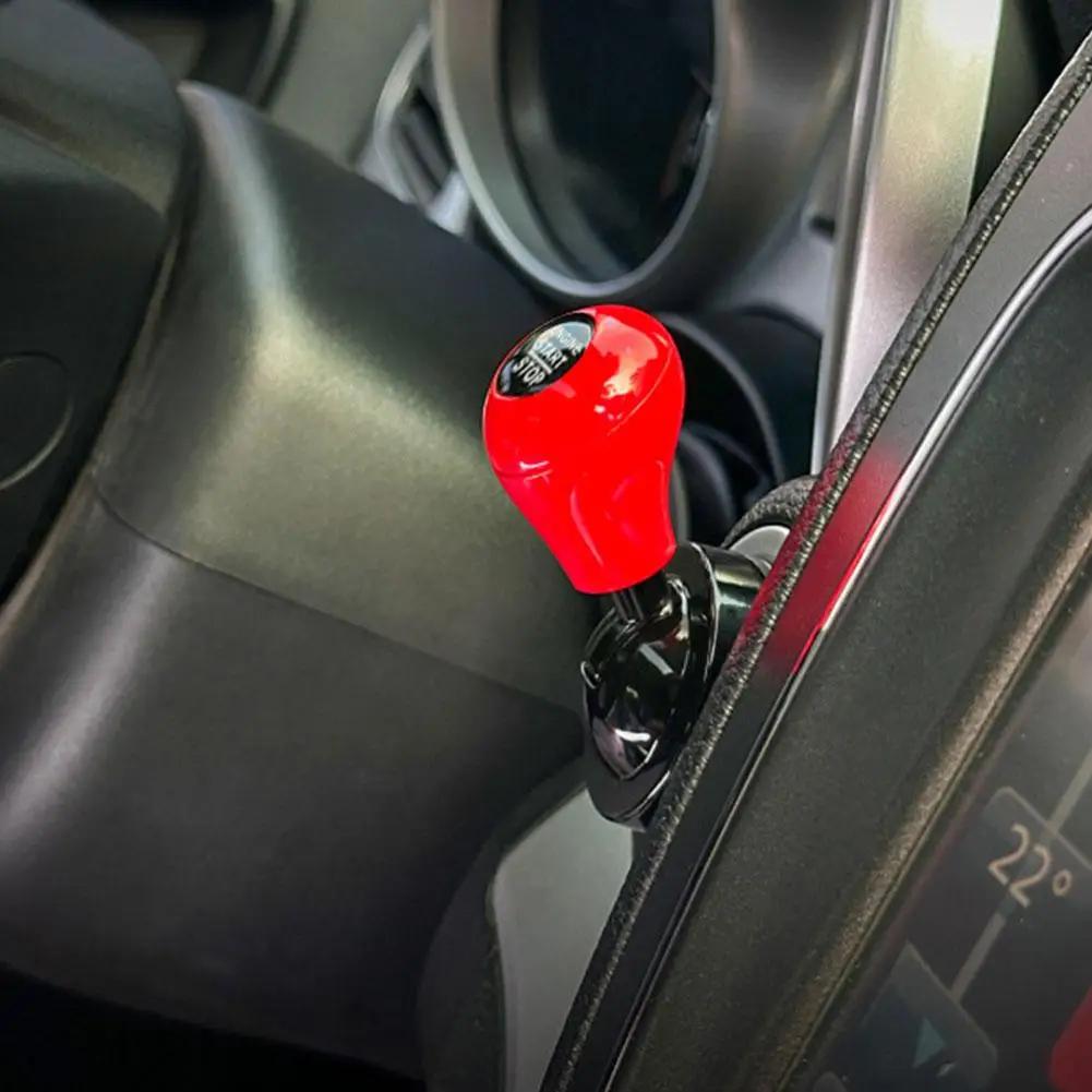 

Car Start Button Decorative Rocker Oystick Start Cover Engine Club Decor Four All-metal Type Interior Universal Colors D0V8