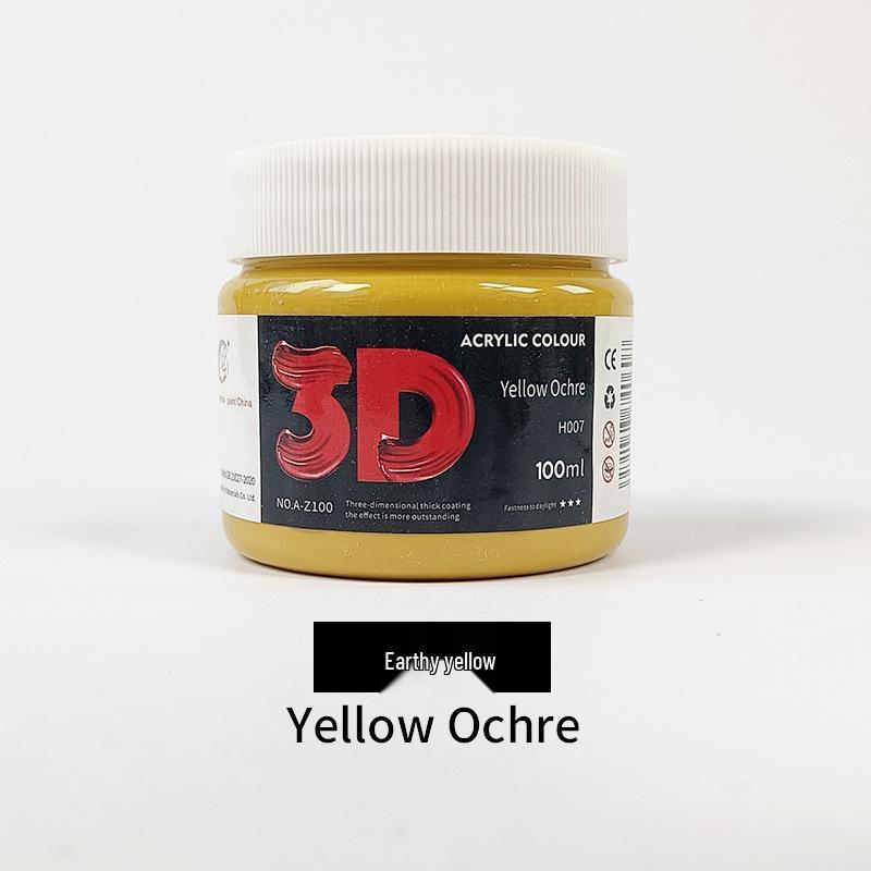 100ml Acrylic Paint for Children's Doodles and Plaster Dolls