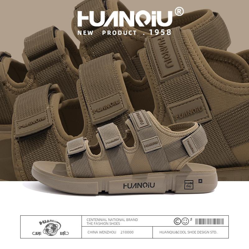 Global ZHQ-JY007 Cool Beach Sandals Men's Summer Versatile Comfortable Platform Slippers Shock-absorbing Fashion Men's Shoes